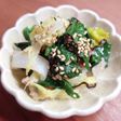 白菜とほうれん草のツナこんぶ和え