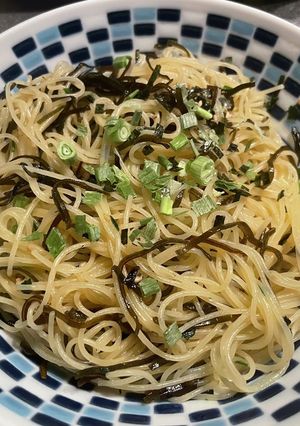 超簡単節約！塩昆布パスタ-レシピのメイン写真