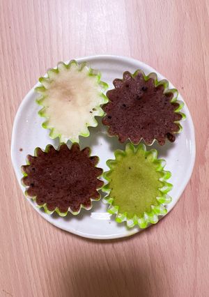 レンジで米粉蒸しパン！(赤ちゃんにも○)-レシピのメイン写真