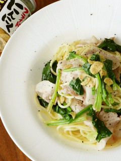 フライドにんにくで絶品。オイルパスタ-レシピのメイン写真