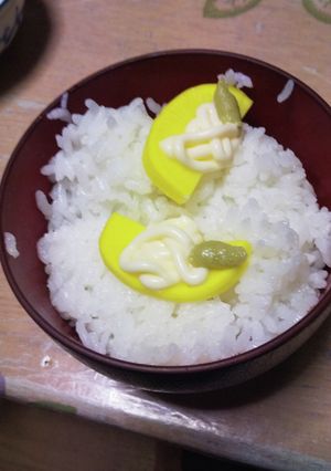 ふじの男の料理　たくわんのマヨわさび-レシピのメイン写真