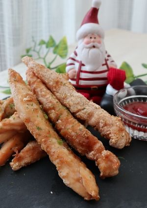 簡単ふりふり！スパイシーささみスティック-レシピのメイン写真