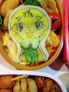 メロンパンナちゃん弁当~♪-レシピのメイン写真