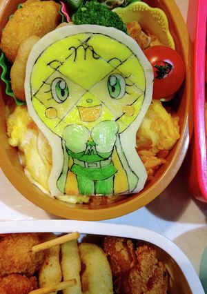 メロンパンナちゃん弁当～♪-レシピのメイン写真