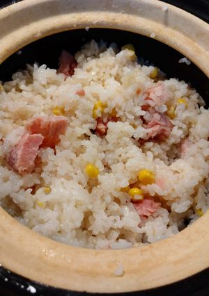 かまどさんdeベーコン飯-レシピのメイン写真