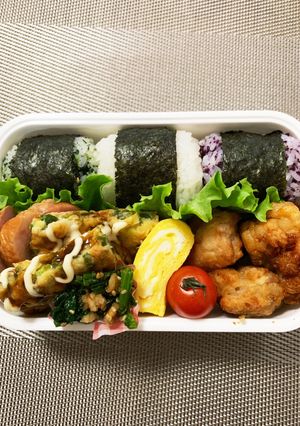 小5息子の塾弁2022.12.11-レシピのメイン写真