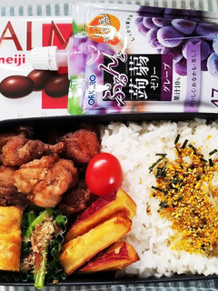 から揚げ弁当(12.11)-レシピのメイン写真