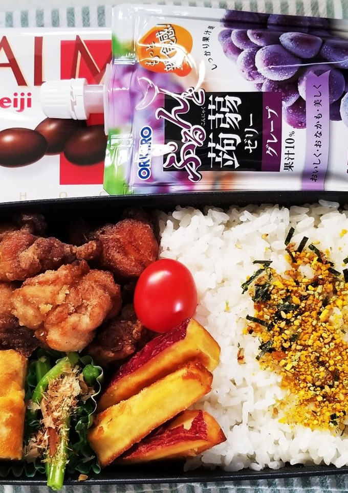 から揚げ弁当(12.11)-レシピのメイン写真
