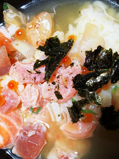 コストコちらし寿司のリメイク茶漬け-レシピのメイン写真