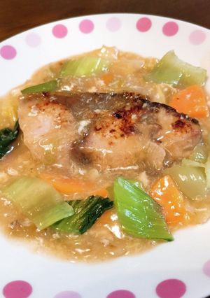 ご飯がすすむで〜!ぶりの和風あんかけ-レシピのメイン写真