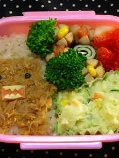 キャラ弁★どーもくん-レシピのメイン写真