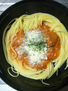 【簡単節約】レンチン水漬けパスタのゆで方-レシピのメイン写真