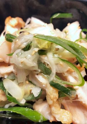 ネギ塩焼き鳥-レシピのメイン写真
