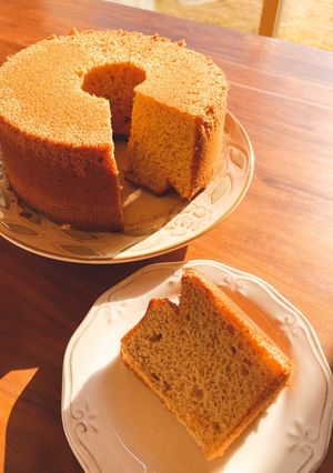 全粒粉とてんさい糖のバナナシフォン-レシピのメイン写真