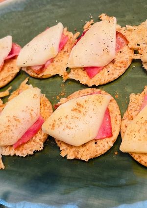 アップルベーコンのチーズクラッカー♪-レシピのメイン写真