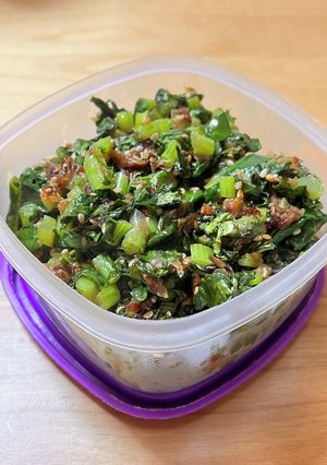 クセになる大根菜のご飯のお供-レシピのメイン写真