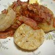 ホタテとベーコンのクレソルバターソテー✿