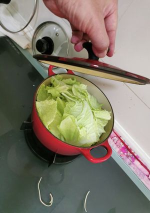 白菜と豚バラの簡単煮（塩麹編）-レシピのメイン写真