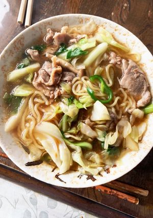 お一人様！醤油ラーメンほんのり洋風隠し味-レシピのメイン写真