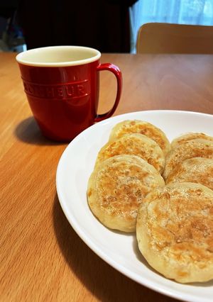離乳食 Noベタベタじゃがいも納豆おやき-レシピのメイン写真
