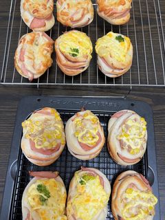 手ごね総菜パン 3種-レシピのメイン写真