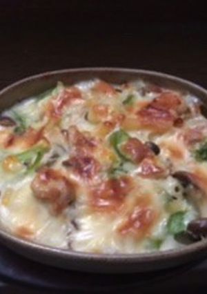 ベビーホタテのマカロニグラタン-レシピのメイン写真