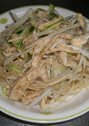 鶏胸肉のサッパリサラダ-レシピのメイン写真