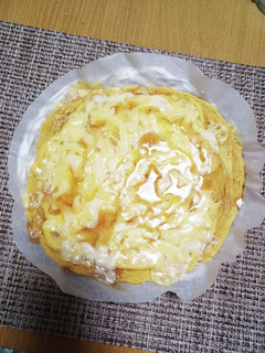 大豆粉のレンチンピザ生地-レシピのメイン写真