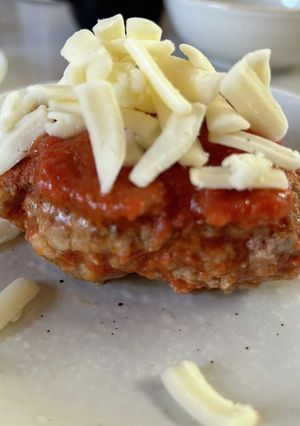 トマト煮込みハンバーグ-レシピのメイン写真