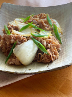 *甘辛食堂*焼き白菜と牛肉のすき焼き風*-レシピのメイン写真