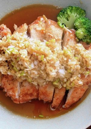 簡単！鶏むね肉でコスパ◎！やわらか油淋鶏-レシピのメイン写真