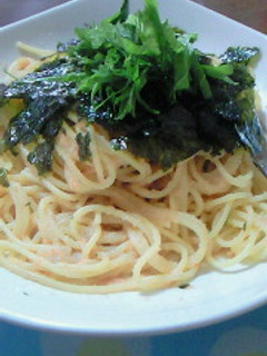 簡単☆お皿の上で混ぜるだけ☆たらこパスタ-レシピのメイン写真