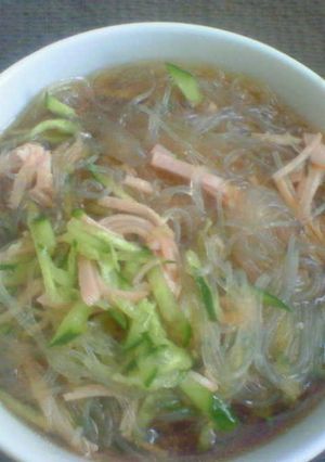 簡単！春雨のｻﾗﾀﾞ？冷ﾗｰﾒﾝ？-レシピのメイン写真