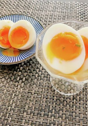 うどんスープで！味付け卵♪-レシピのメイン写真
