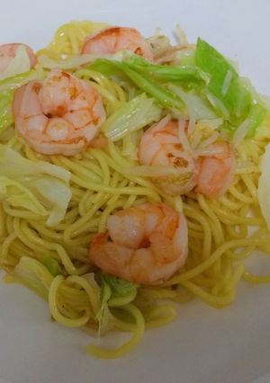 水っぽくない＊麺が美味しい塩焼きそば-レシピのメイン写真