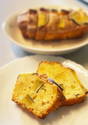 さつまいもパウンドケーキ　HM 芋消費-レシピのメイン写真