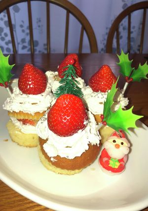 人数に応じて☆マフィンで簡単デコケーキ-レシピのメイン写真