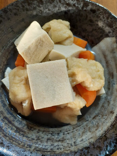 ☆煮物で高タンパク☆高野豆腐の塩煮物-レシピのメイン写真