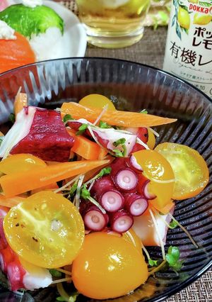 たこのレモンサラダ-レシピのメイン写真