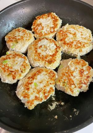 レンコンと鶏胸肉つくねバーク-レシピのメイン写真
