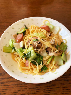 簡単ガリバタパスタ-レシピのメイン写真