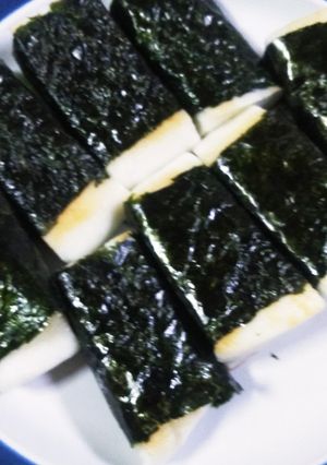 198　海苔を巻いたハンペン-レシピのメイン写真