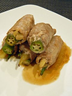 みょうが☆オクラ☆豚肉巻き-レシピのメイン写真