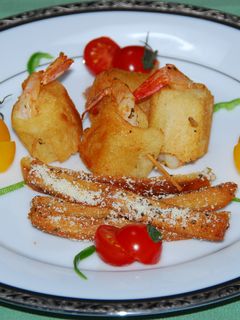 イタリアン風味の海老揚げパン♪♪-レシピのメイン写真