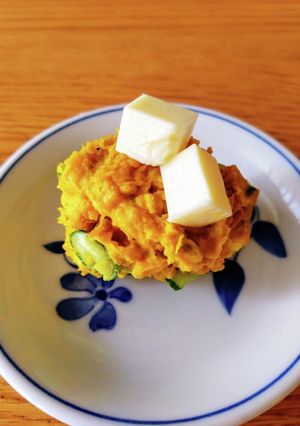 簡単おいしいチーズかぼちゃサラダ-レシピのメイン写真
