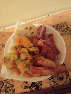 根菜の米粉天ぷら-レシピのメイン写真