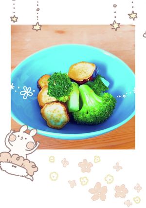 ブロッコリーとさつまいものホットサラダ-レシピのメイン写真
