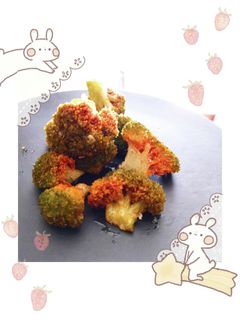 やみつきブロッコリーの唐揚げ-レシピのメイン写真