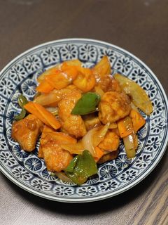 鶏胸肉と野菜のヤンニョムチキン風♪-レシピのメイン写真
