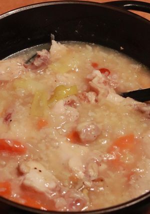 鶏手羽元で☆参鶏湯風（根菜入り）-レシピのメイン写真